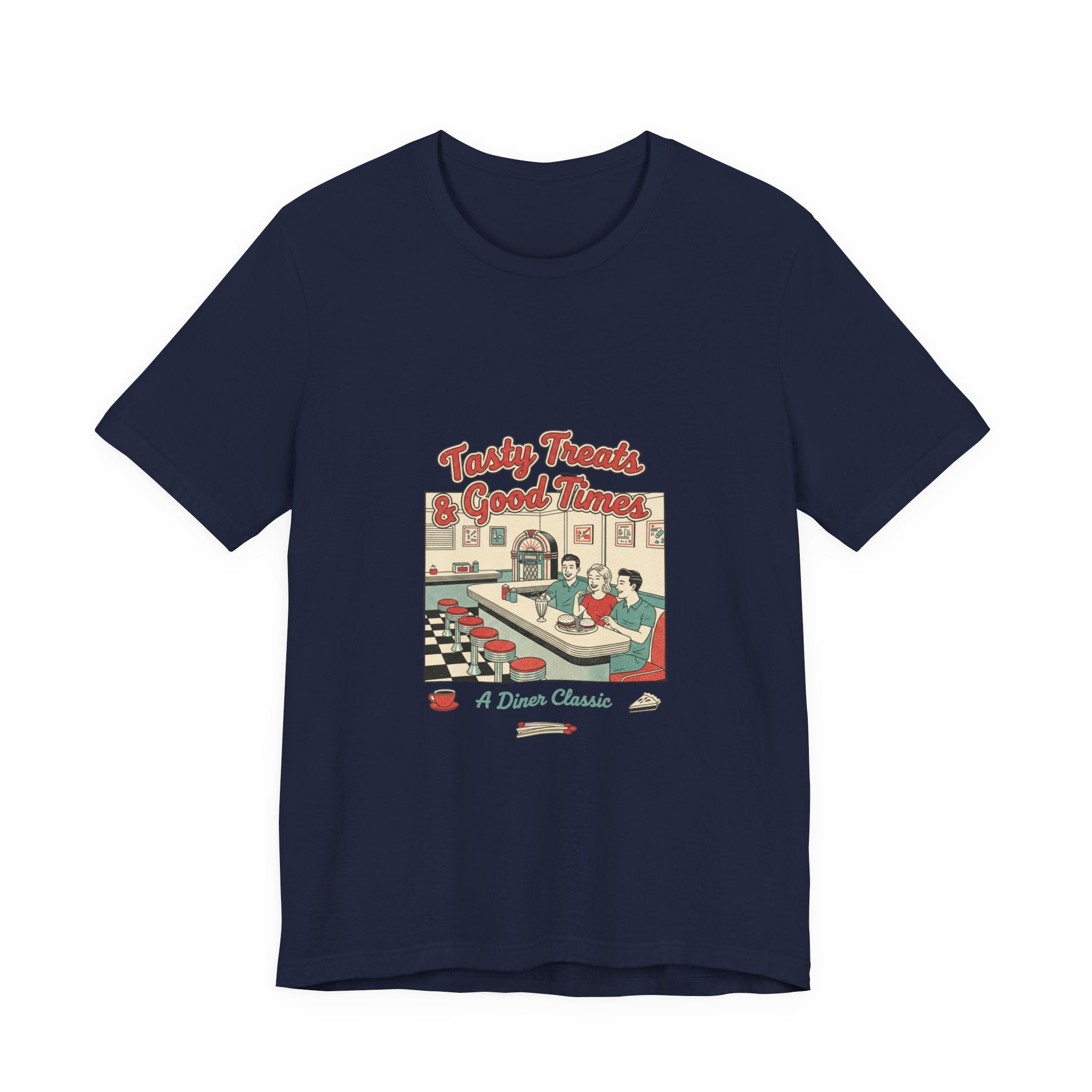 Diner Matchbook Graphic Tee | vintage ephemera art, retro micro ad print