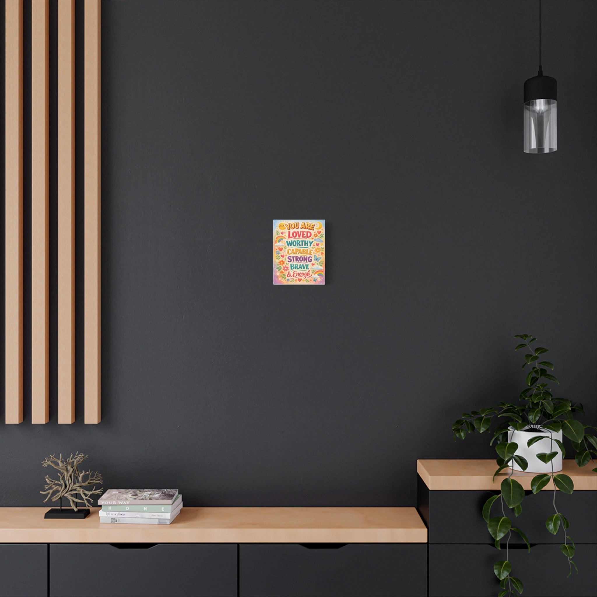 Canvas Wall Art — "Just Add Life After the Narcissist" Matte Stretched Print