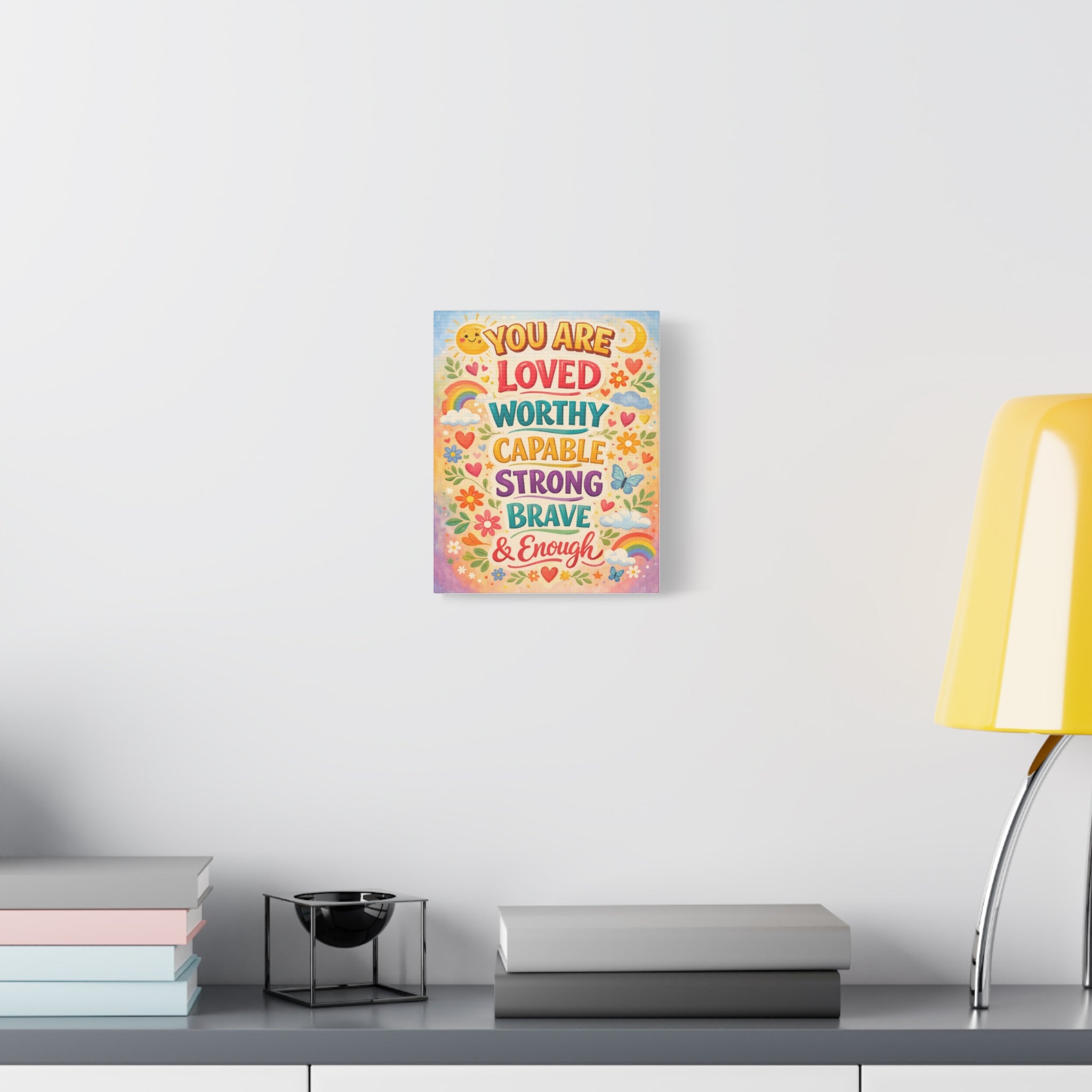 Canvas Wall Art — "Just Add Life After the Narcissist" Matte Stretched Print