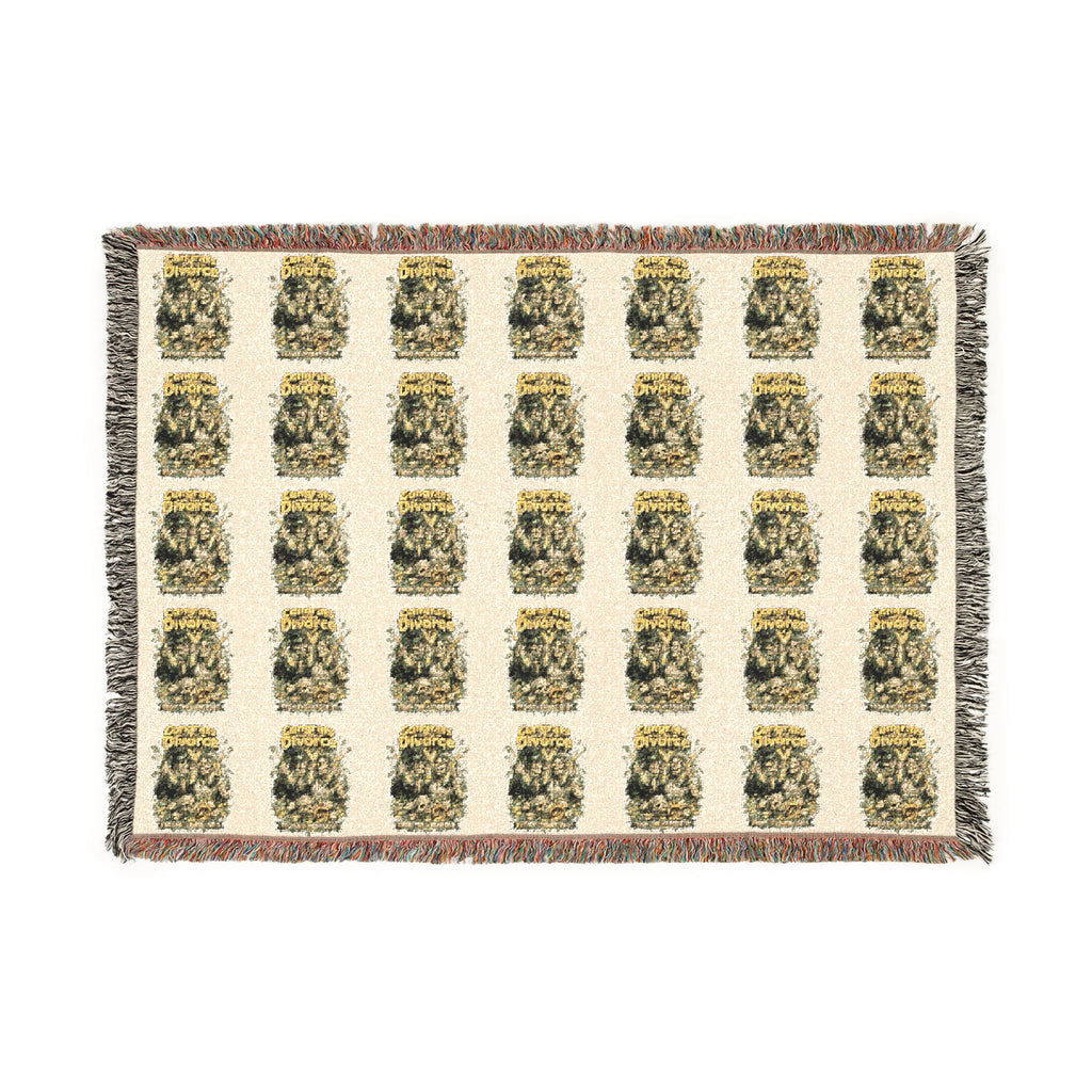 Congrats on Divorcing the Narcissist Woven Blanket — Empowerment Throw for New Beginnings