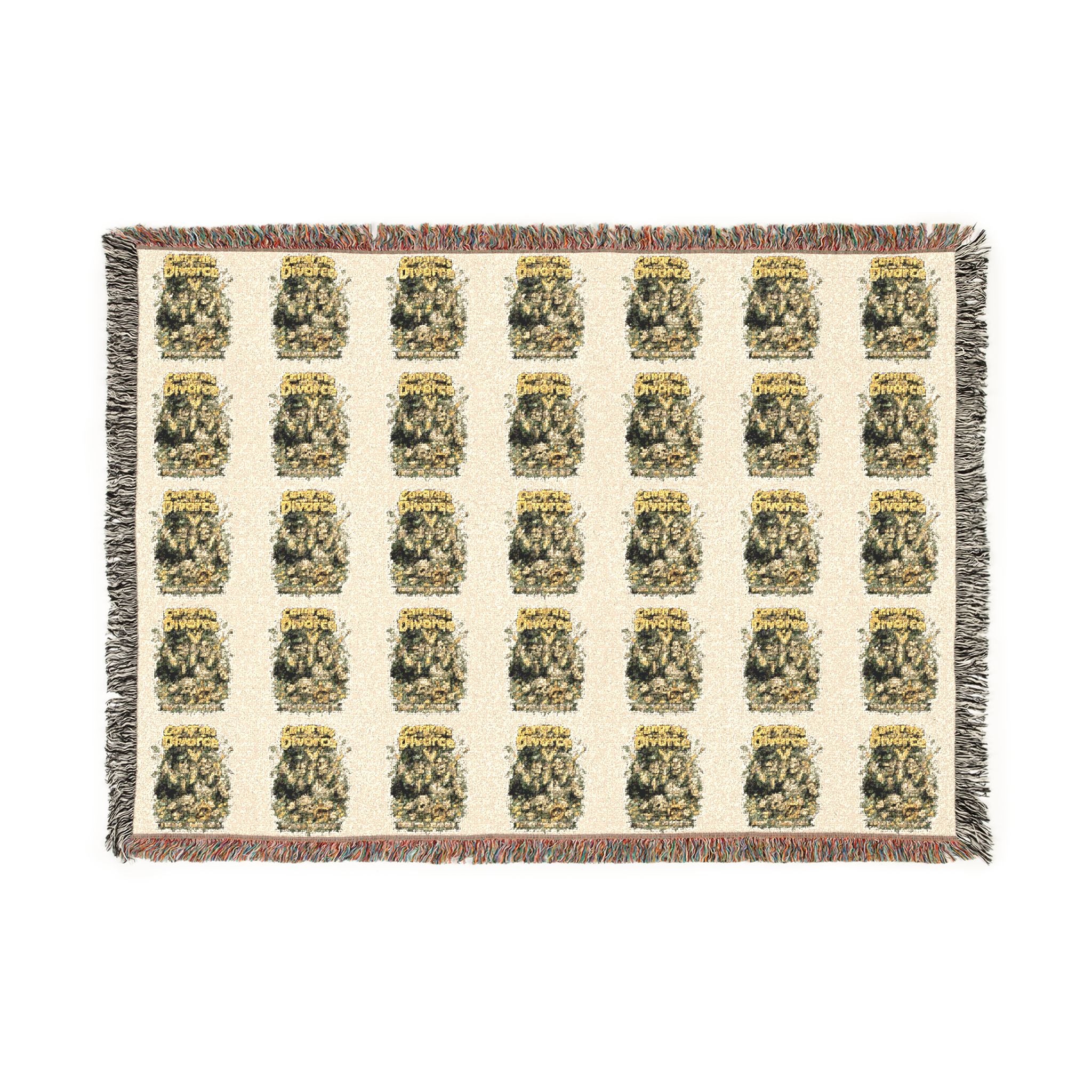 Congrats on Divorcing the Narcissist Woven Blanket — Empowerment Throw for New Beginnings