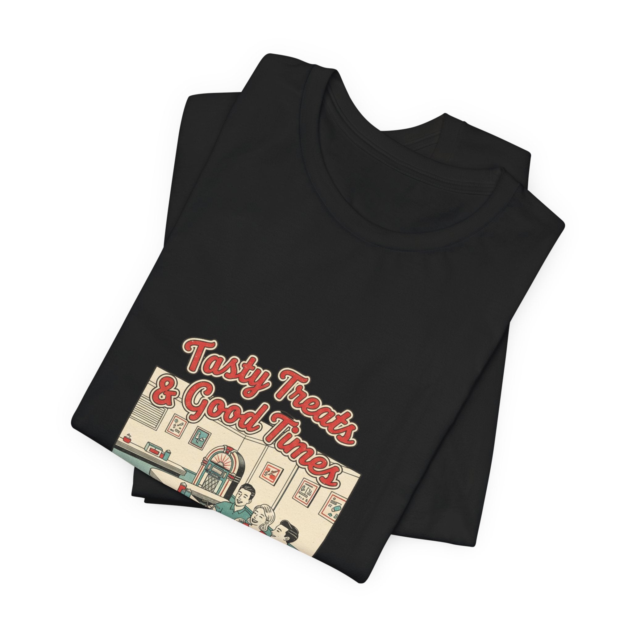 Diner Matchbook Graphic Tee | vintage ephemera art, retro micro ad print