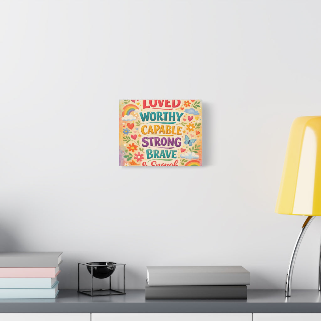 Canvas Wall Art — "Just Add Life After the Narcissist" Matte Stretched Print